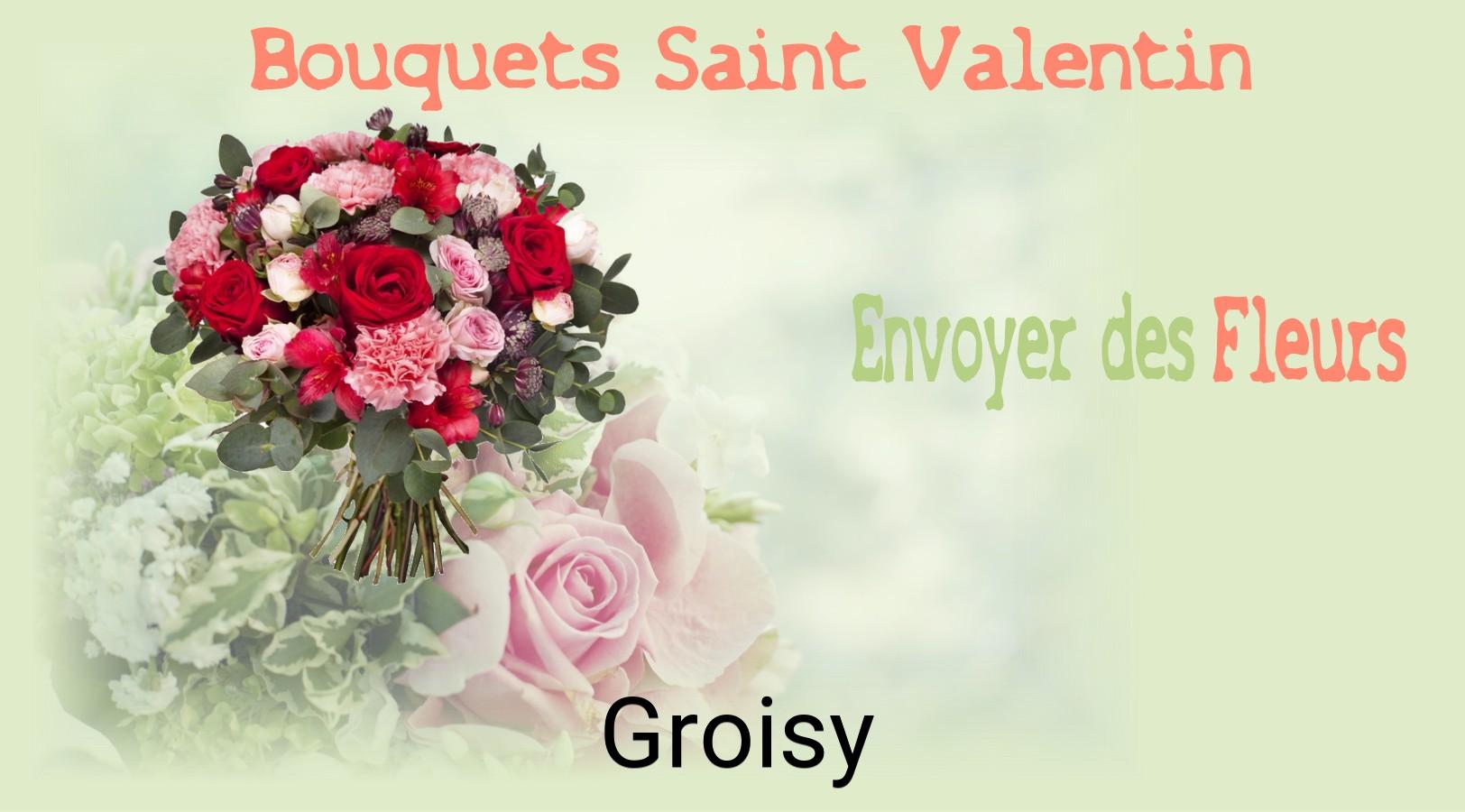 Roses de Saint-Valentin livrées à Groisy